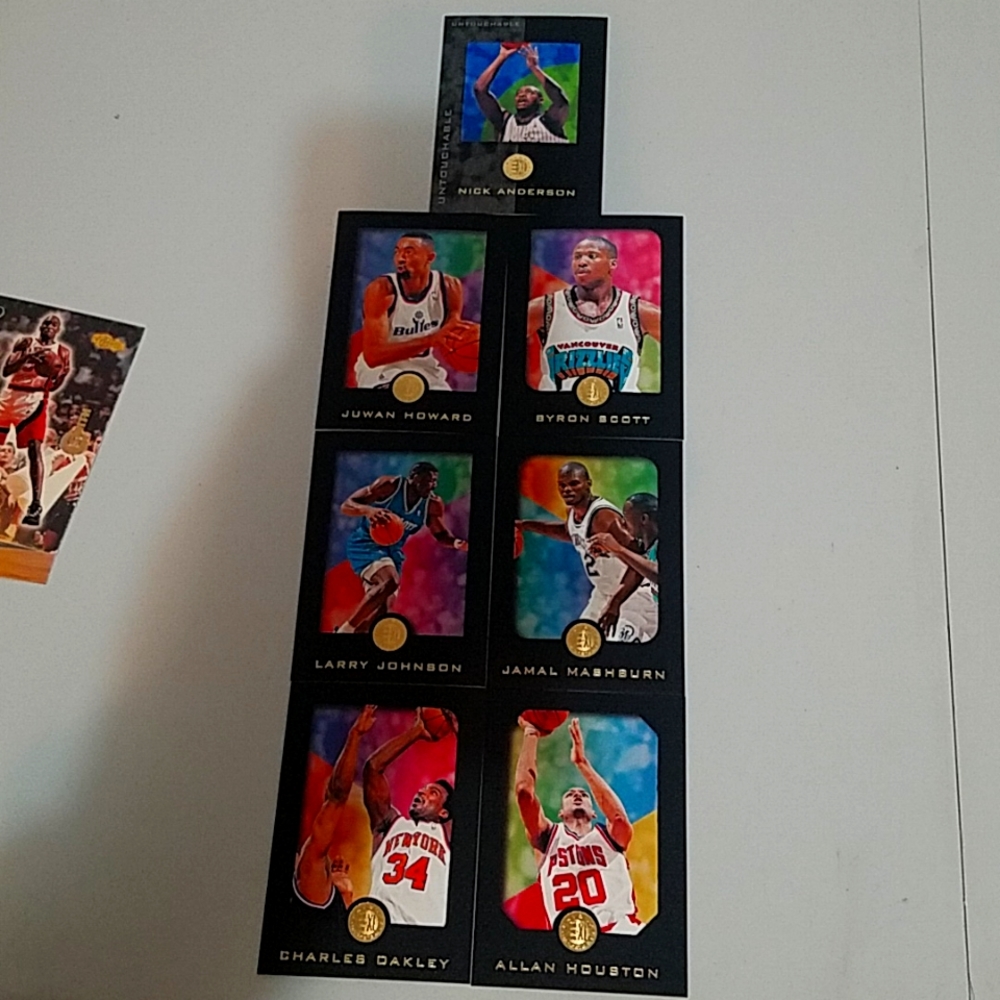 1996 SKYBOX VELVET COVER NBA STARS